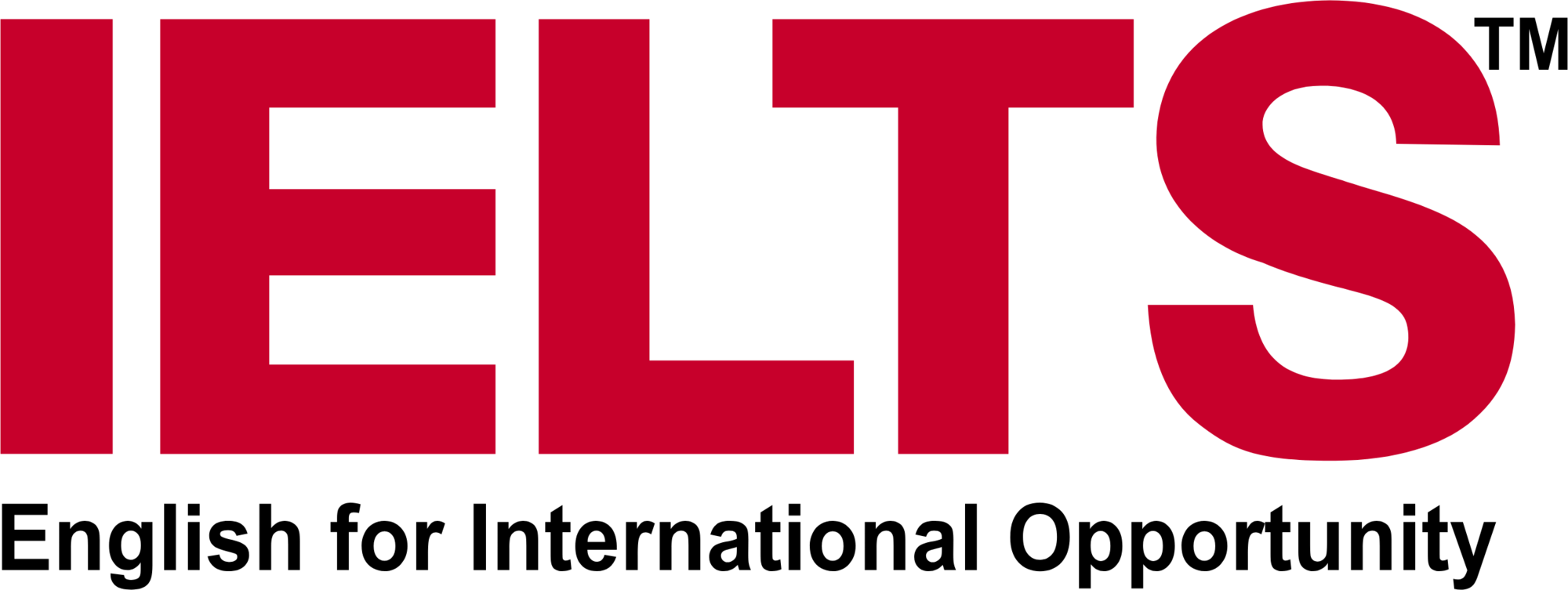 IELTS logo red