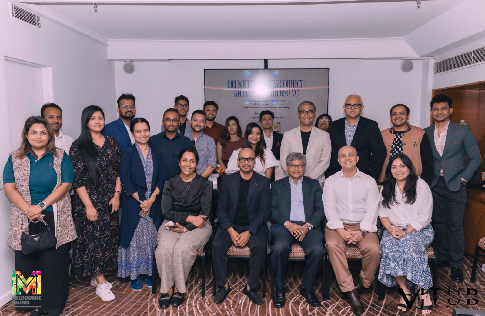 Strengthening Bonds: Melbourne NSUers Meet VC Prof. Abdul Hannan Chowdhury to Shape Future Collaborations