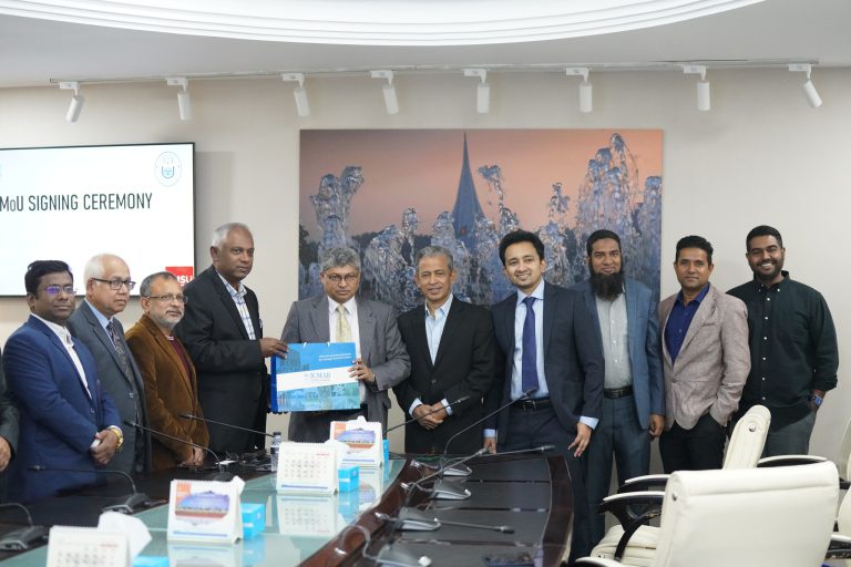 North South University (NSU) signed MoU with Institute of Cost and Management Accountants of Bangladesh (ICMAB)