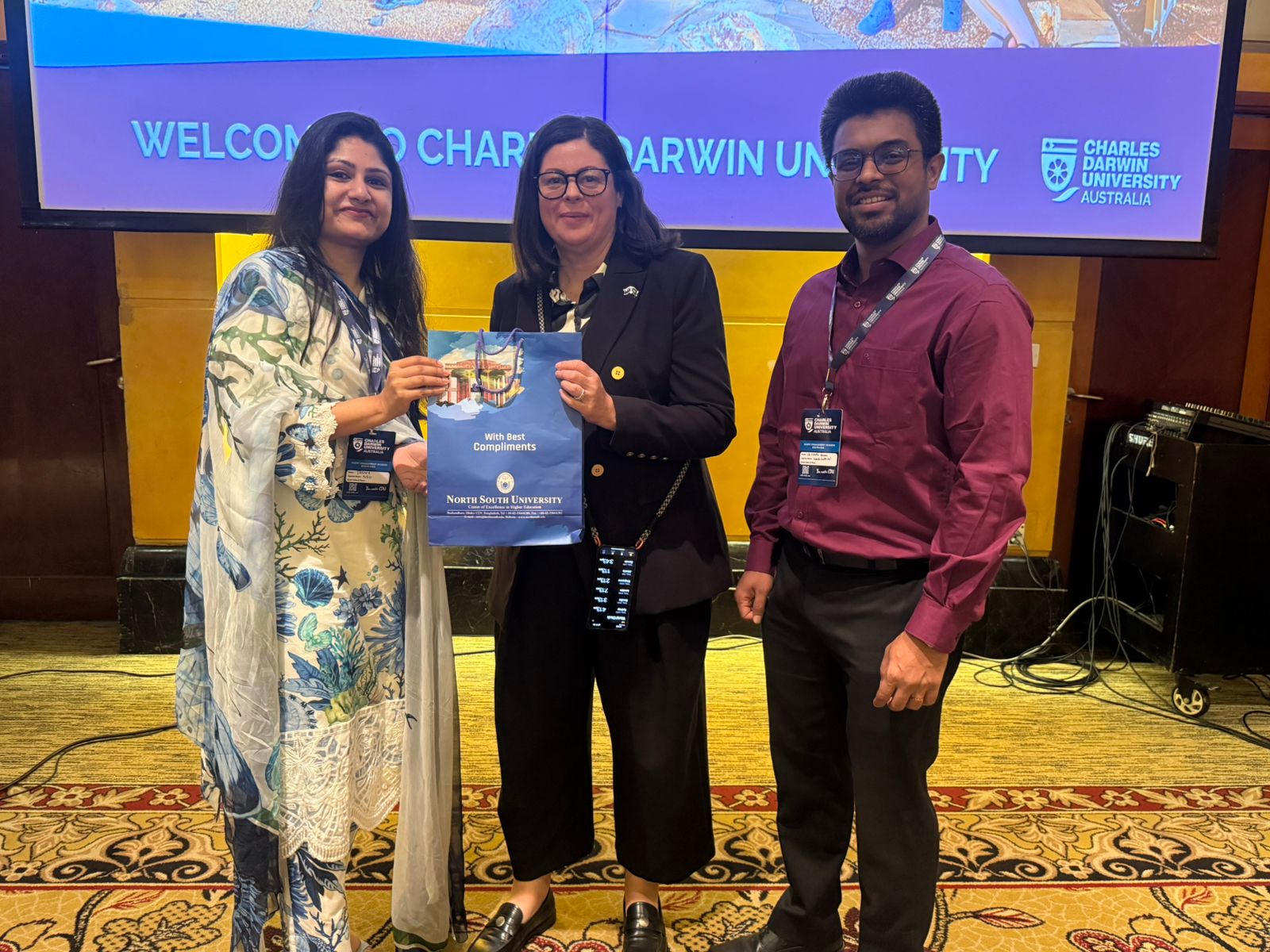 Courtesy Meeting with Professor Scott Bowman AO, Vice-Chancellor and President of Charles Darwin University, Australia (3)