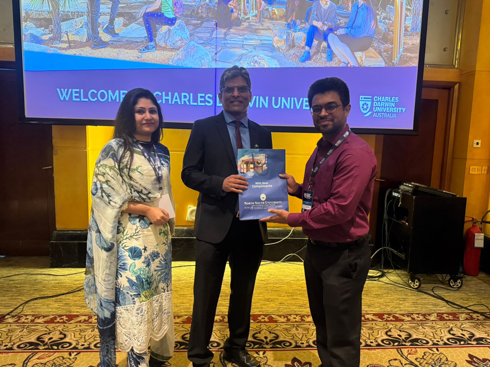 Courtesy Meeting with Professor Scott Bowman AO, Vice-Chancellor and President of Charles Darwin University, Australia (4)