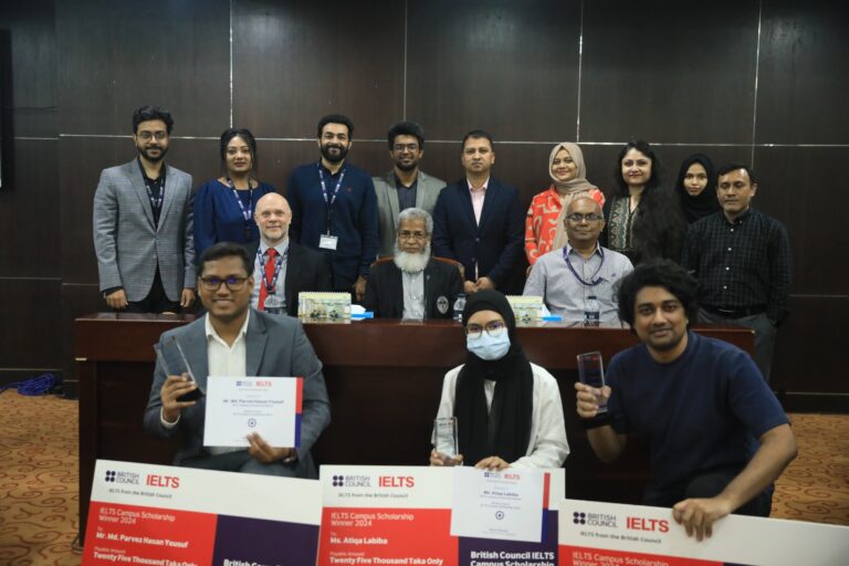 NSU and British Council Honor IELTS Scholars in Campus Award Ceremony – 2024