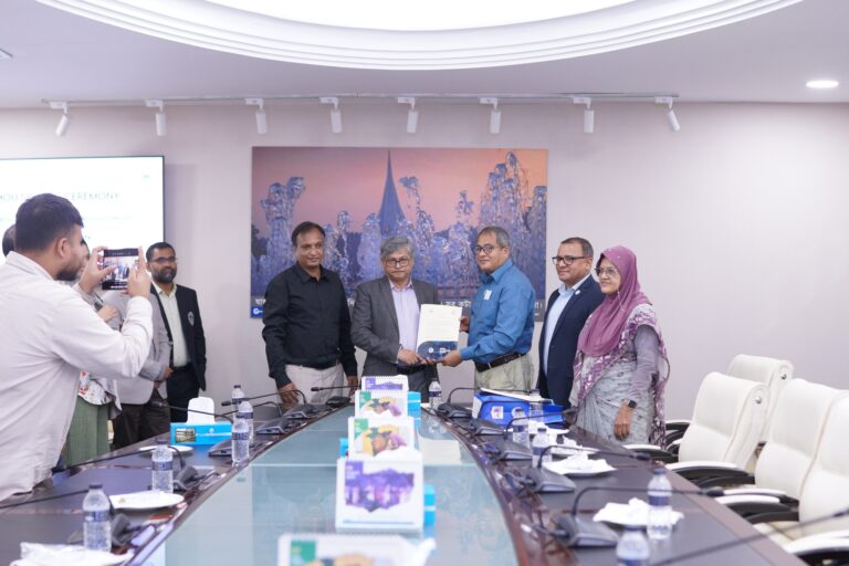 MoU Signing Ceremony between North South University and Population Health Research and Training Society
