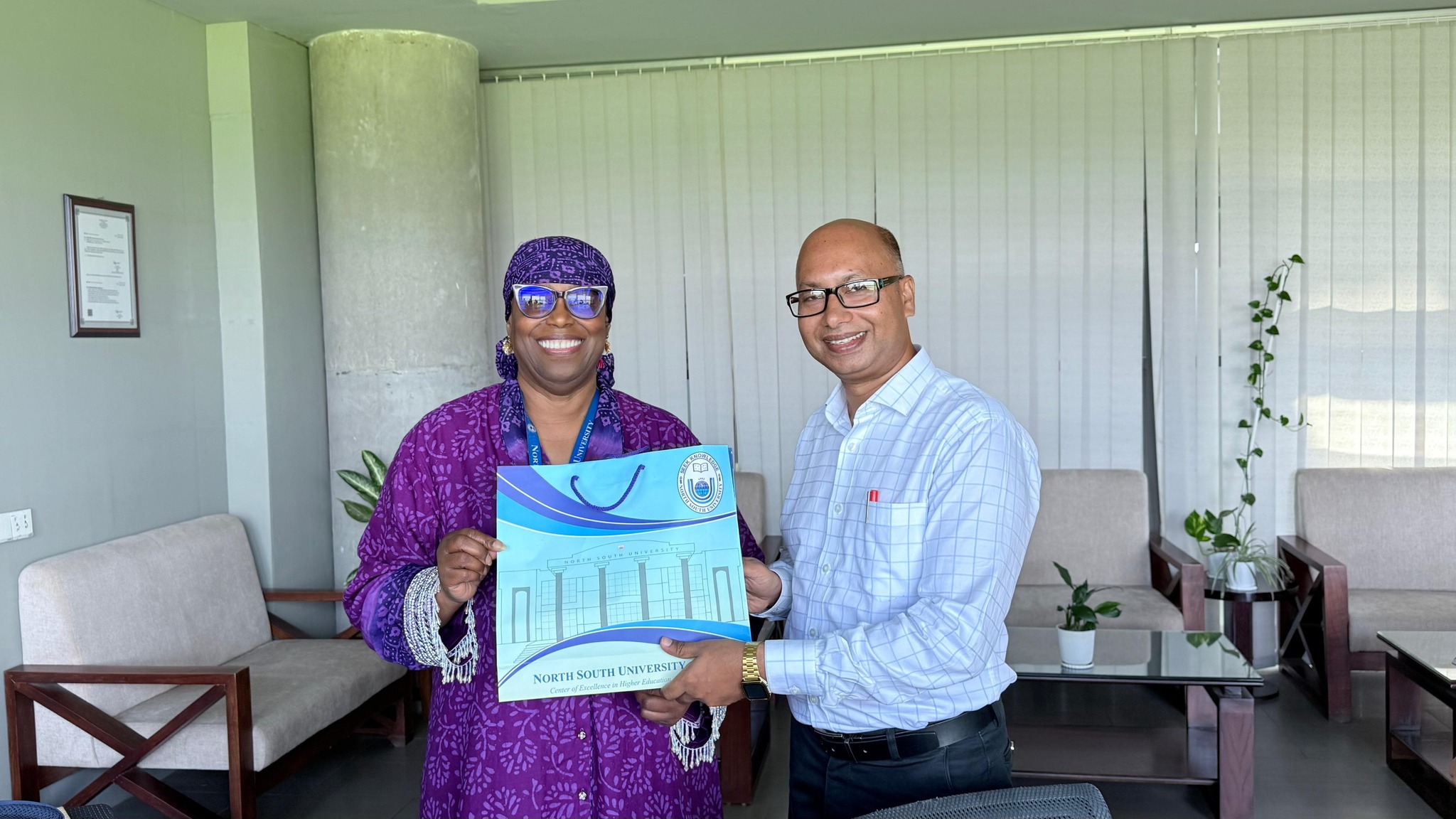NSU Visits Green University5