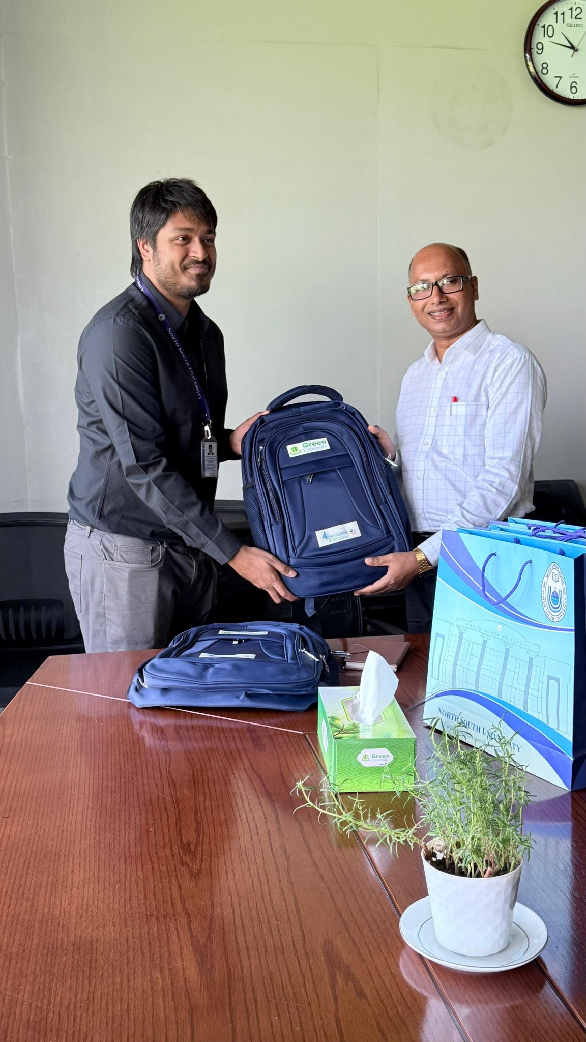 NSU Visits Green University7