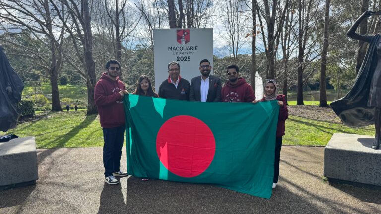 North South University is delighted to announce the successful participation of its students in the Macquarie University Study Program 2025.