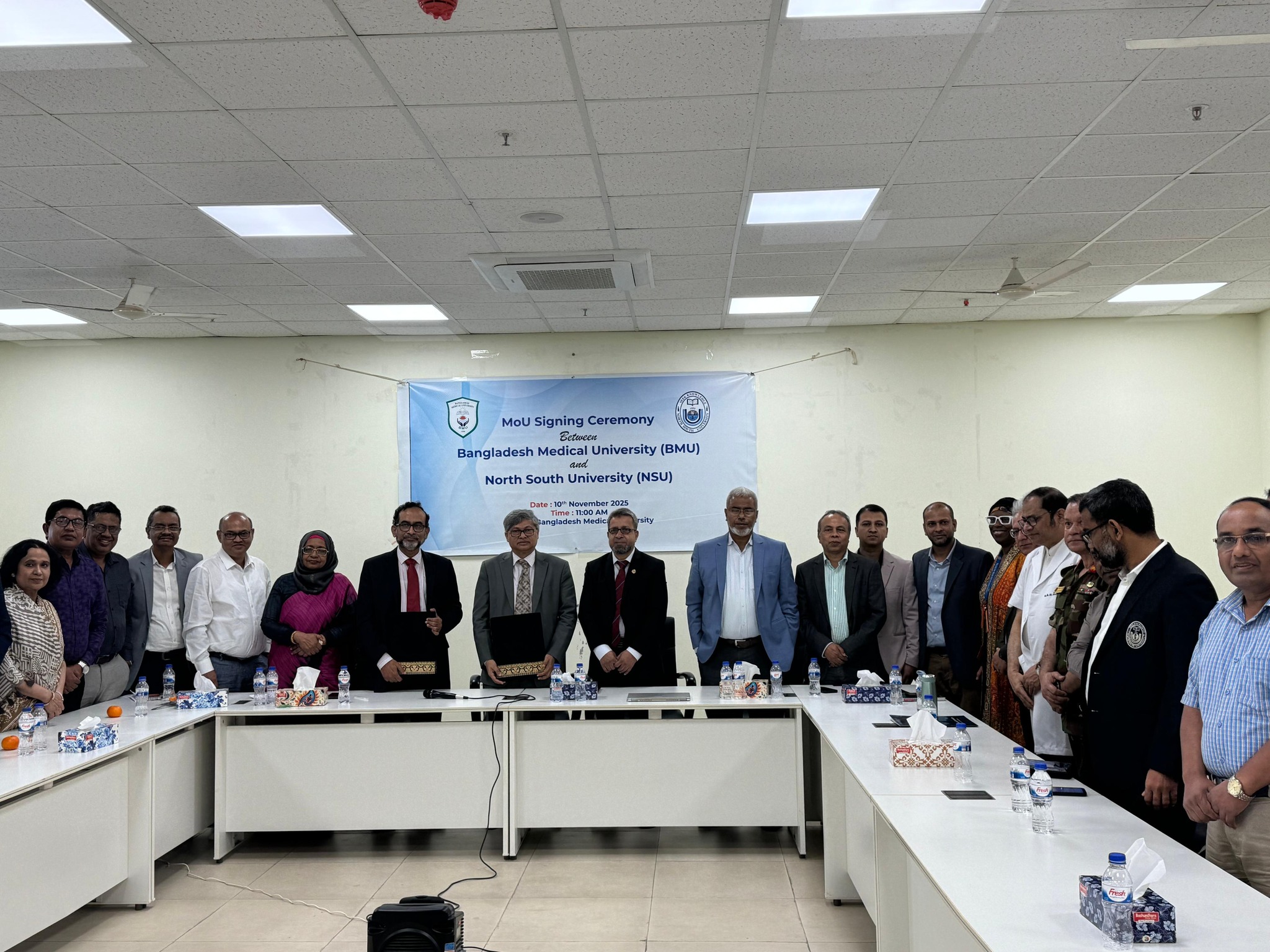 MoU NSU and Bangladesh Medical University 1