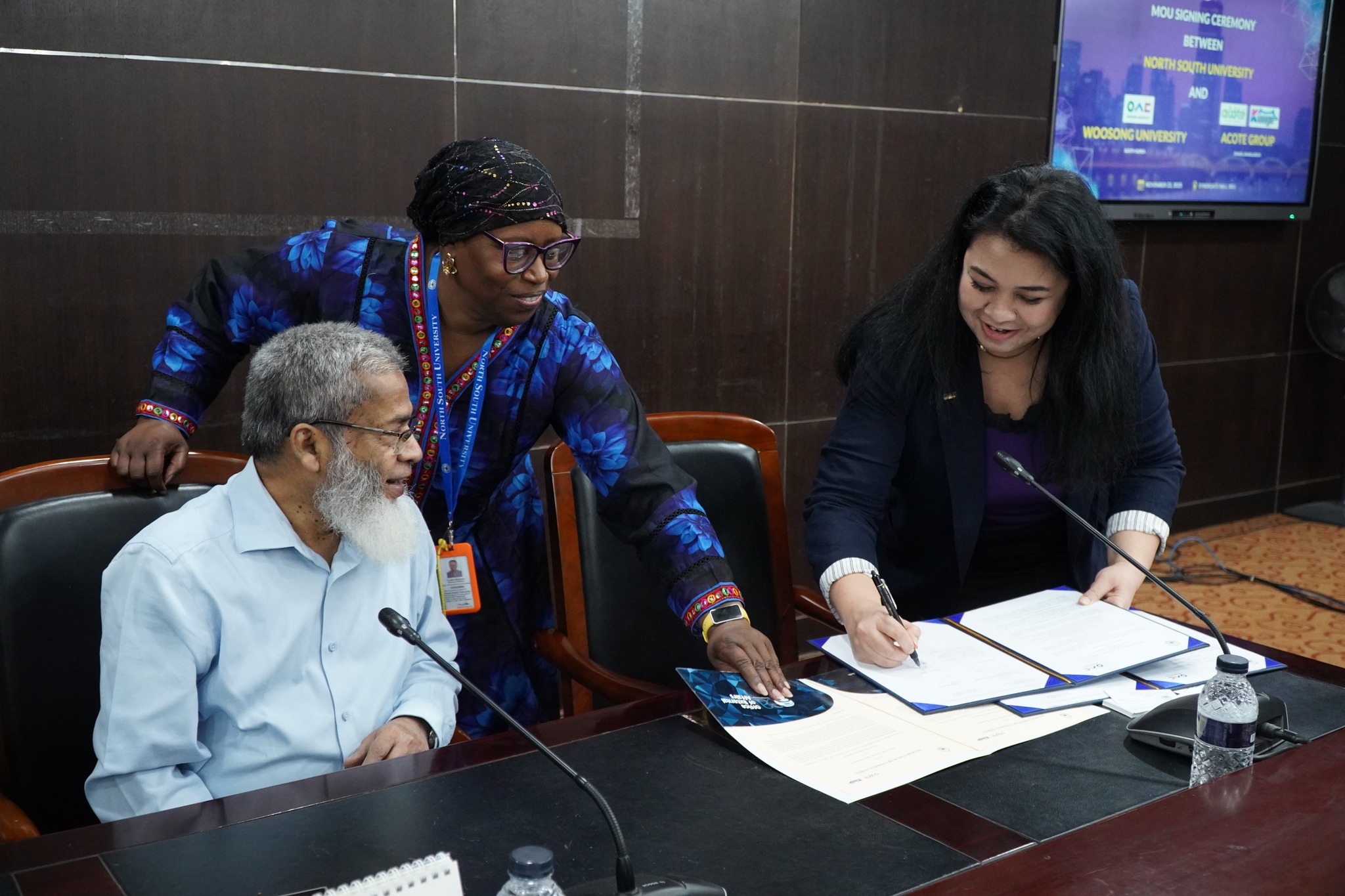 MoU NSU and Woosong University & ACOTE Group 10