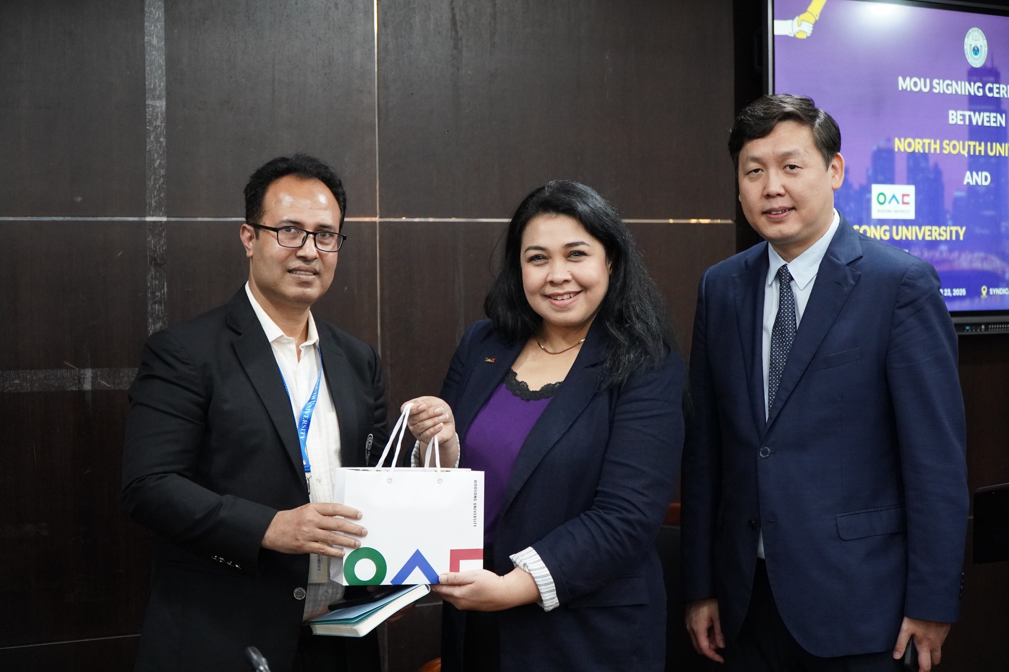 MoU NSU and Woosong University & ACOTE Group 14