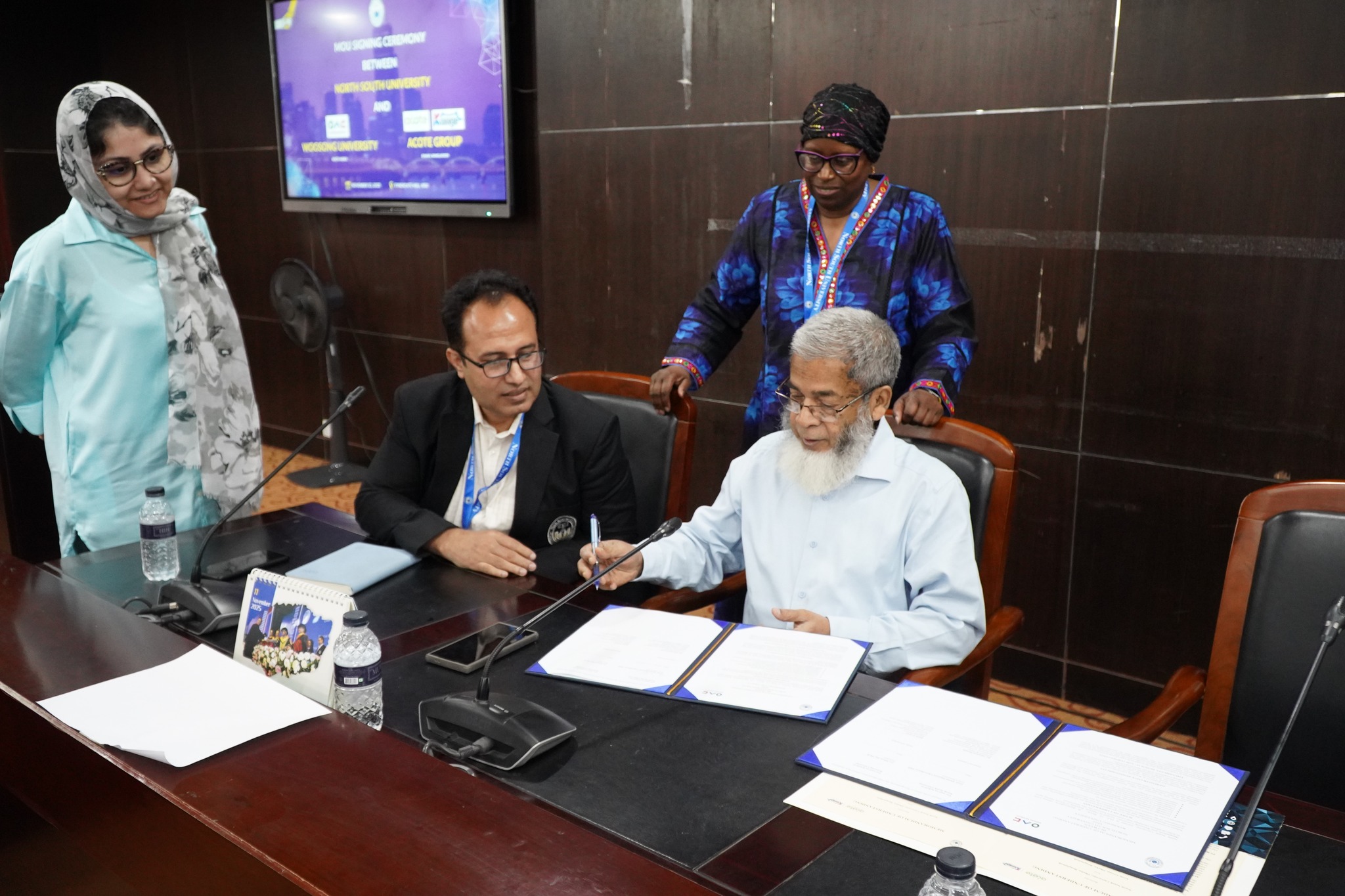 MoU NSU and Woosong University & ACOTE Group 8