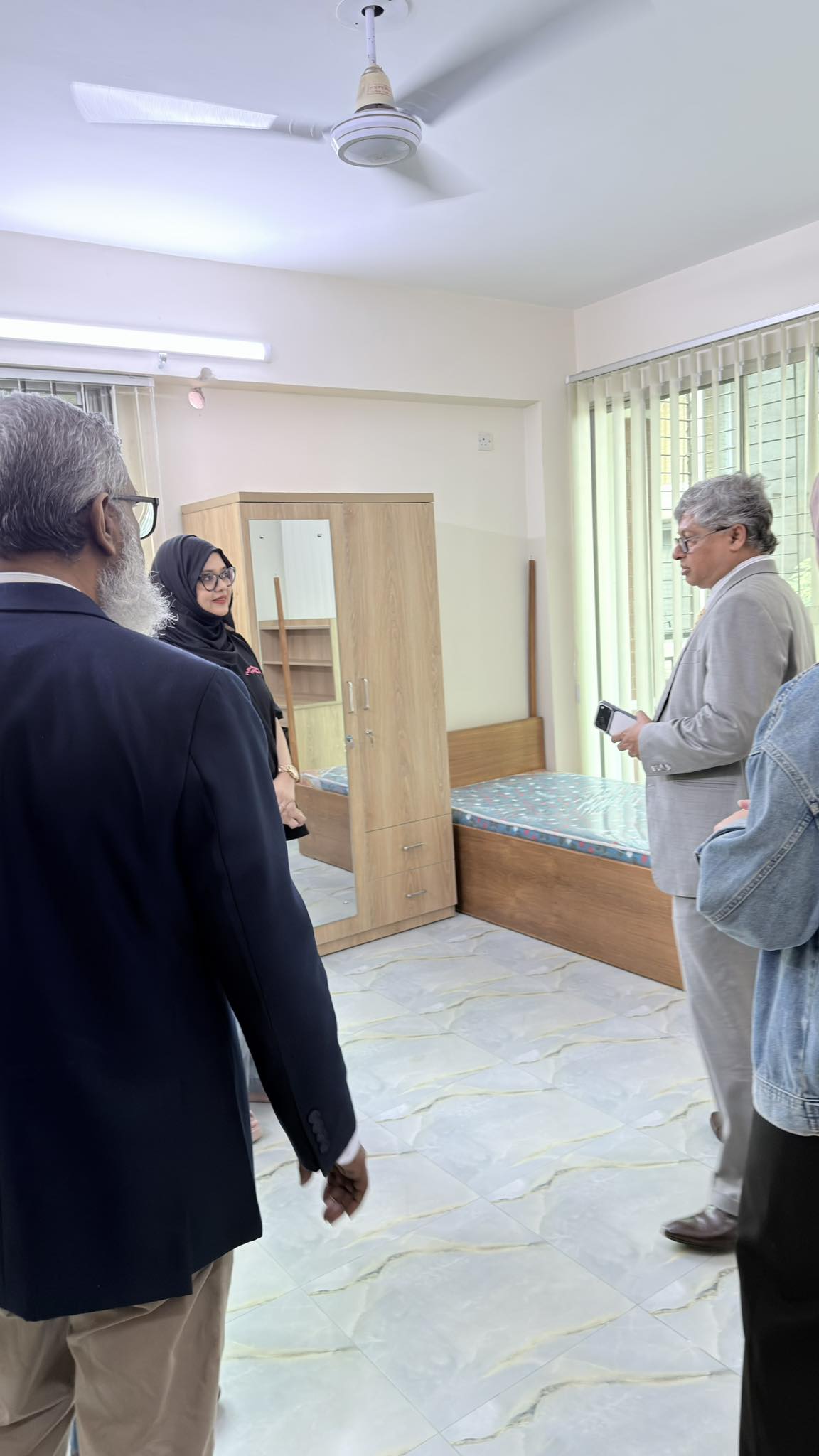 Inauguration of NSU International Hostel 5