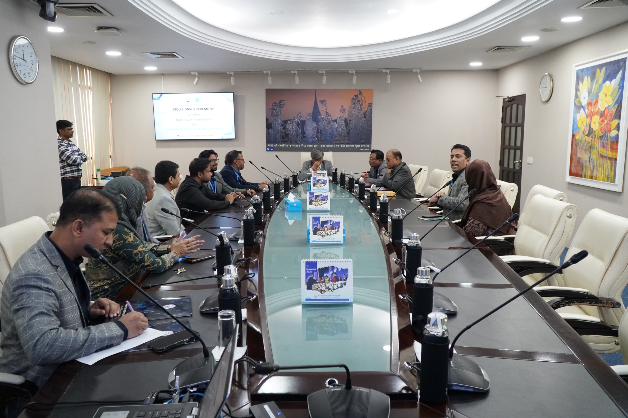 MoU Signing with Dhaka WASA 6