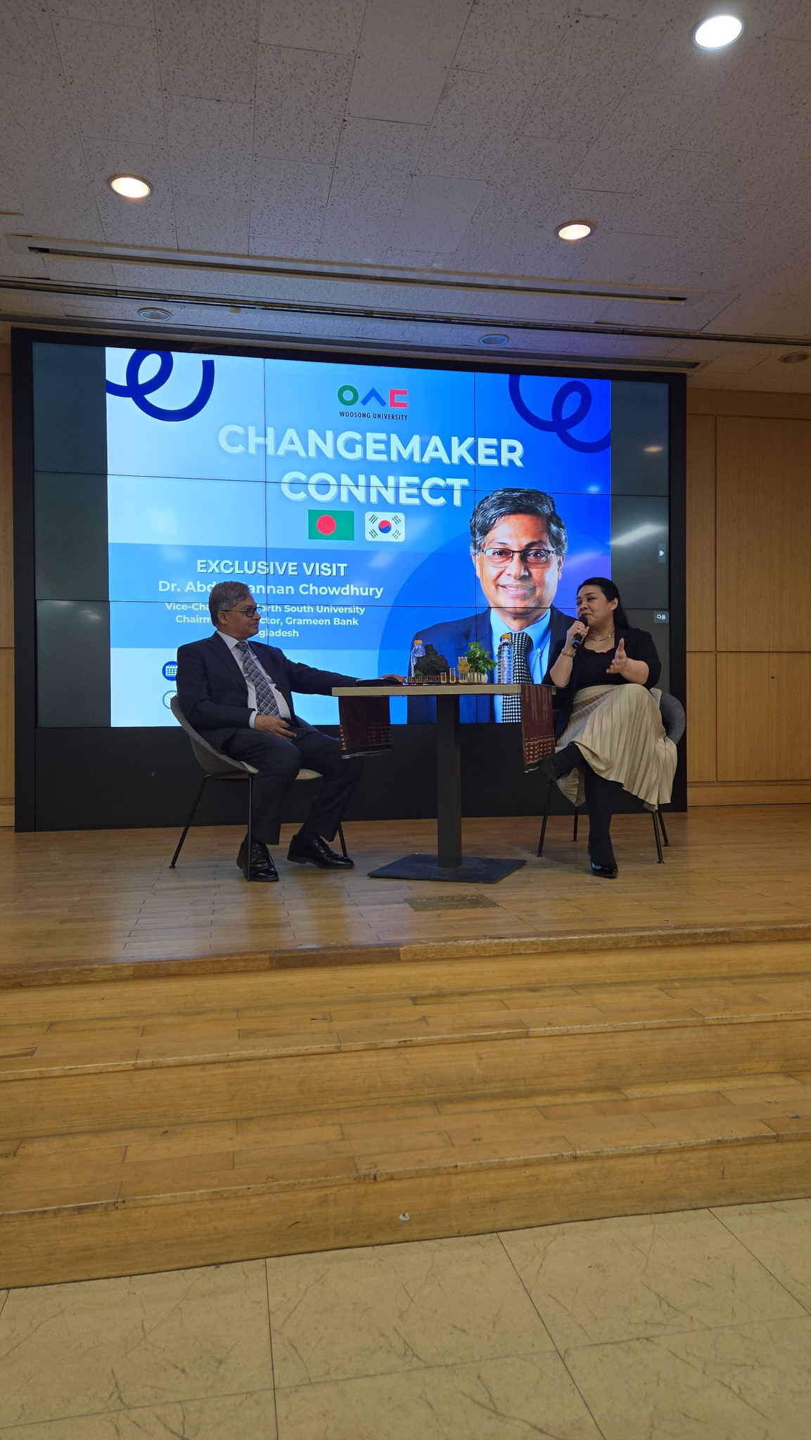 North South University’s Vice Chancellor, Prof. Abdul Hannan Chowdhury, visited Woosong University, South Korea8