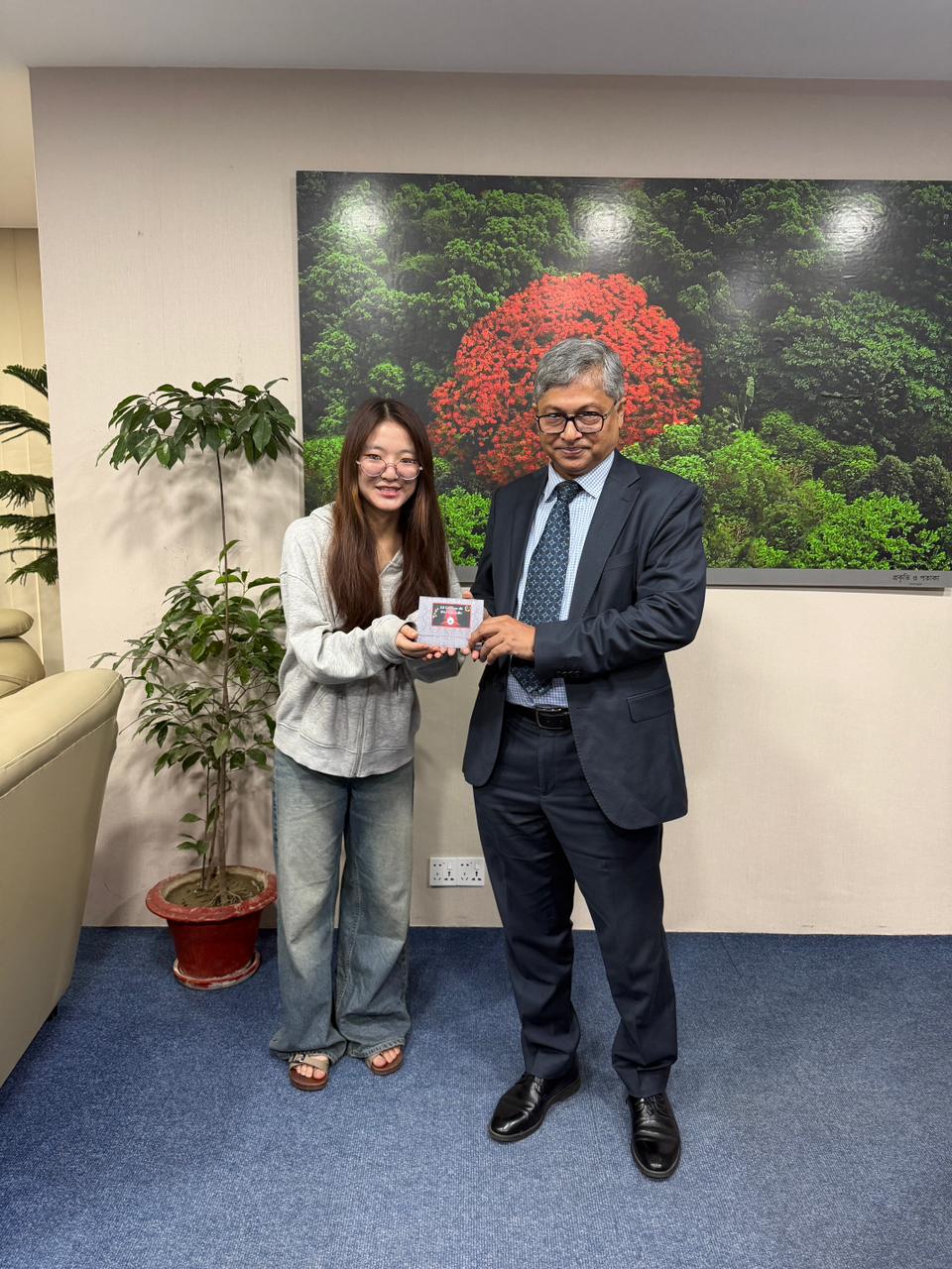 Eid Gifts for the Residential International Students of North South University! (10)