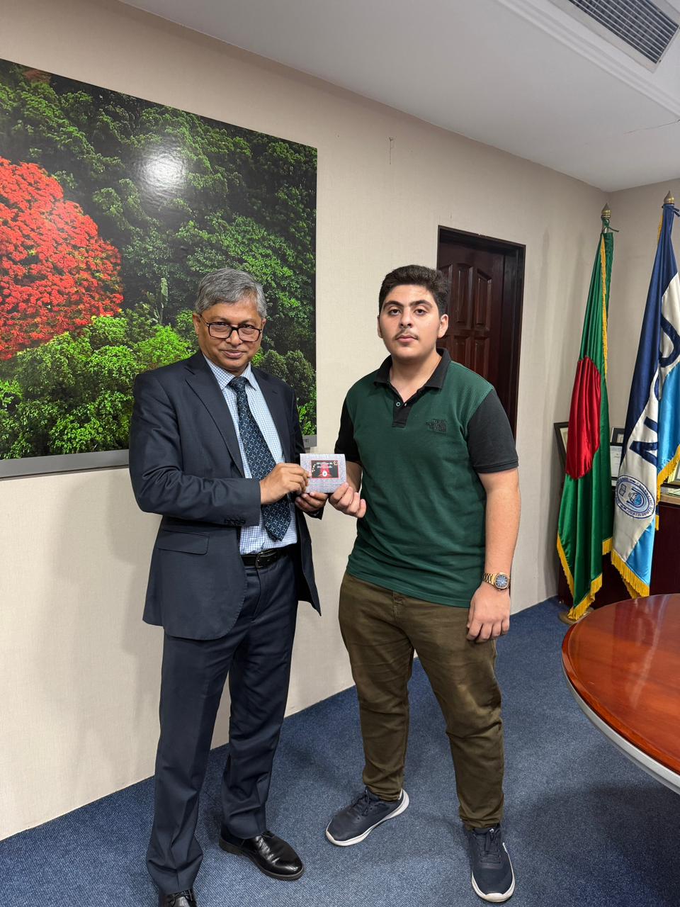 Eid Gifts for the Residential International Students of North South University! (2)