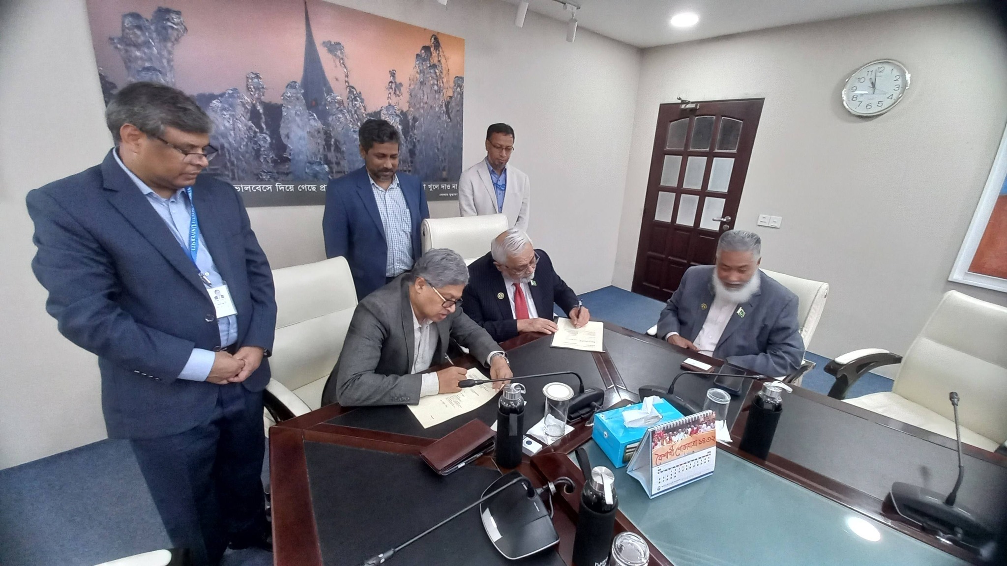 MOU Signing Ceremony with NED University of Engineering & Technology 7