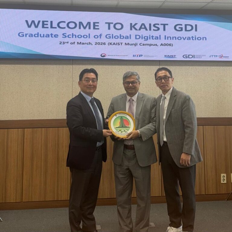 Vice Chancellor of North South University, visited KAIST