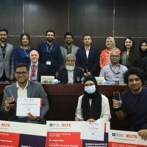 NSU and British Council Honor IELTS Scholars in Campus Award Ceremony – 2024