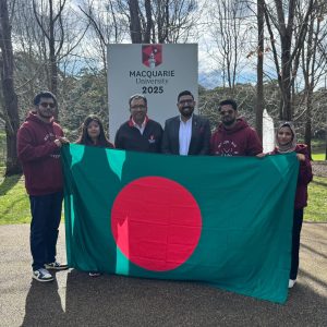 North South University is delighted to announce the successful participation of its students in the Macquarie University Study Program 2025.