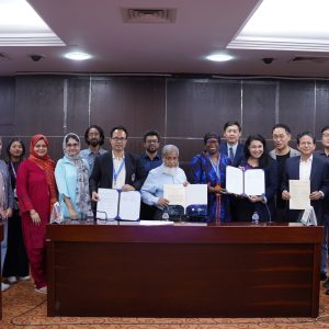 MoU Signing Ceremony between North South University and Woosong University & ACOTE Group