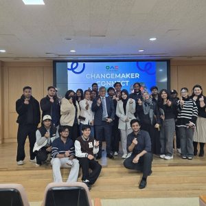 North South University’s Vice Chancellor, Prof. Abdul Hannan Chowdhury, visited Woosong University, South Korea